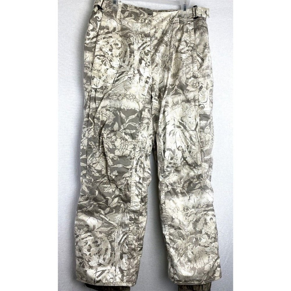 Obermeyer Storm Womens Insulated Zipper Vent Ski Snowboard Pants Nature Leaf 10